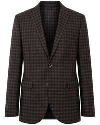 Corneliani - Cc Collection Check-Pattern Blazer - Lyst