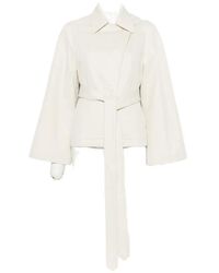 JOSEPH - Leda Belted Jacket - Lyst