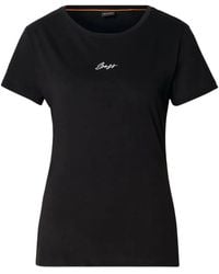 BOSS - Slim-Fit Cotton T-Shirt - Lyst