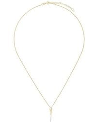 True Rocks - Two Tone Knife Necklace - Lyst