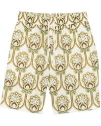 Drole de Monsieur - Print Camp Shorts - Lyst