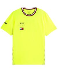 Tommy Hilfiger - X Cadillac Formula 1 Logo-Print Crew-Neck T-Shirt - Lyst