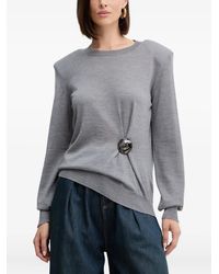 SIMONA CORSELLINI - Embellished Sweater - Lyst