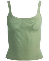 Alice + Olivia - Geripptes Shana Tanktop - Lyst