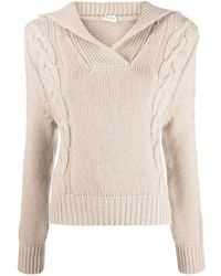 Magda Butrym - Cable-knit Cashmere Jumper - Lyst