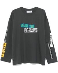 Etudes Studio - Stickers-Print T-Shirt - Lyst
