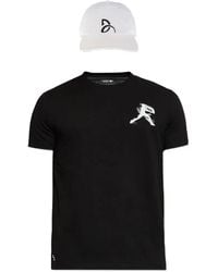 Lacoste - X Novak Djokovic Lot De Deux T-Shirts À Imprimé Graphique - Lyst