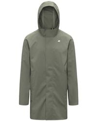 K-Way - Tommy Hooded Coat - Lyst