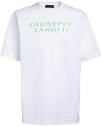 Giuseppe Zanotti - Lr-42 Logo-print T-shirt - Lyst