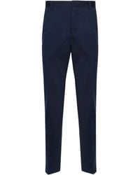Calvin Klein - Tapered Wool-Blend Tailored Trousers - Lyst