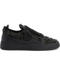 Giuseppe Zanotti - Gz94 Double-Zip Low-Top Sneakers - Lyst