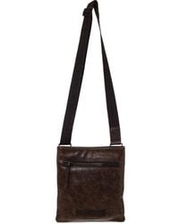 Just Cavalli - Borsa Messenger Con Logo Goffrato - Lyst