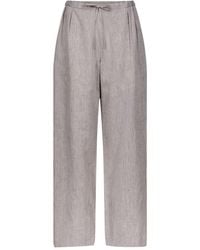 Loulou de Saison - Clark Pleated Drawstring Trousers - Lyst