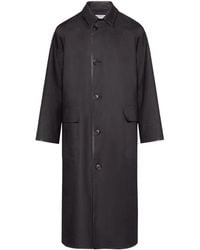 Maison Margiela - Coated Single-Breasted Coat - Lyst