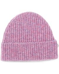 Les Deux - Ribbed-Knit Beanie Hat - Lyst