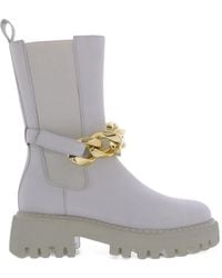 Toral Shoes - Long Beach Chain-Link Chelsea Boots - Lyst