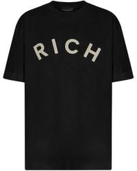 John Richmond - Logo-Print T-Shirt - Lyst