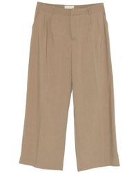 THESTROY - Pleated Trousers - Lyst