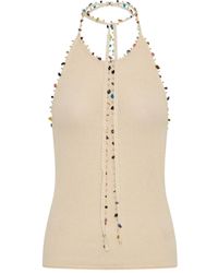 Christopher Esber - Beach Quartz Halter-Neck Tank Top - Lyst
