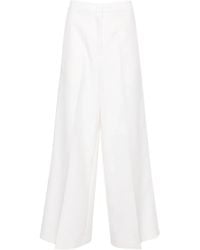Fabiana Filippi - High-Waist Wide-Leg Trousers - Lyst
