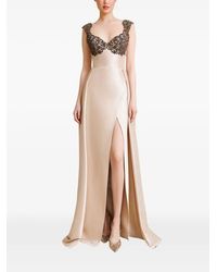 Gemy Maalouf - Sweetheart-Neck Maxi Dress - Lyst