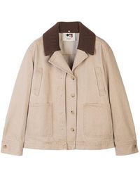 Ports 1961 - Contrasting-Collar Jacket - Lyst