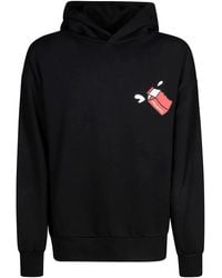 INBETWEENERS - Cartoon-Print Cotton Hoodie - Lyst