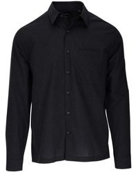 Vince - Camicia Con Colletto Ampio - Lyst