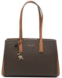 Michael Kors - Bolso shopper con logo estampado - Lyst