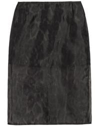 Apparis - Tyra Leopard Midi Skirt - Lyst