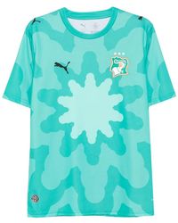 PUMA - X Fif X Salehe Bembury Graphic-Print Logo-Patch T-Shirt - Lyst