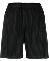 Pleats Please Issey Miyake - Thicker Bottoms 1 Pleated Shorts - Lyst