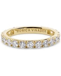 Monica Vinader - Eternity Ring Mit Diamanten - Lyst