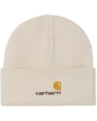 Carhartt - Berretto American Script Con Logo Ricamato - Lyst