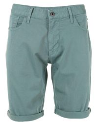 mens armani denim shorts