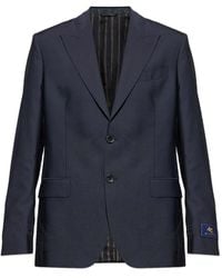 Etro - Wollen Blazer Met Enkele Rij Knopen - Lyst