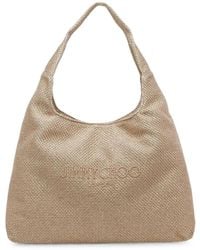 Jimmy Choo - Beach Diamond Hobo Tote Bag - Lyst