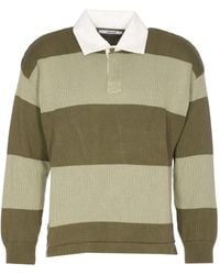 Edmmond Studios - Polo A Righe Con Bottoni - Lyst