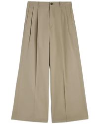 Jil Sander - Pantalon Ample À Design Plissé - Lyst