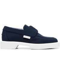 Le Silla - Yacht Slip-On Leather Loafers - Lyst