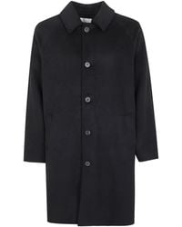 Woc - Single-Breasted Raglan-Sleeve Coat - Lyst