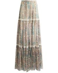 Etro - ペイズリー マキシスカート - Lyst