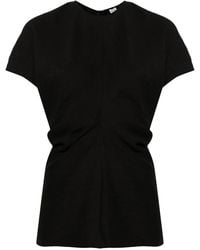 TOTEME - Leteri Textured Blouse - Lyst