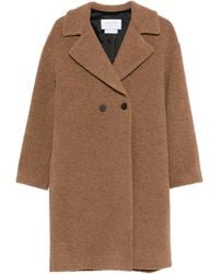 Harris Wharf London - Abrigo con doble botonadura - Lyst