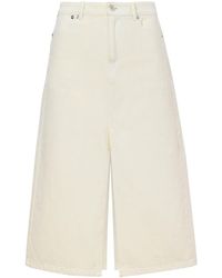 Proenza Schouler - Jupe En Jean Sloan À Effet Délavé - Lyst