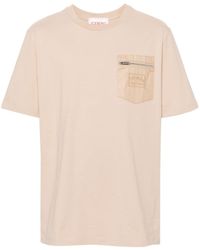 Iceberg - Logo-patch Cotton T-shirt - Lyst