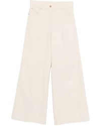 Aspesi - Wide-Leg Jeans - Lyst