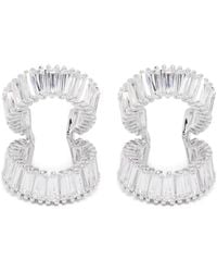 Swarovski - Pendientes earcuff con cristales de x Ariana Grande - Lyst