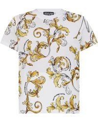 Versace Jeans Couture - Barocco Outline T-Shirt - Lyst