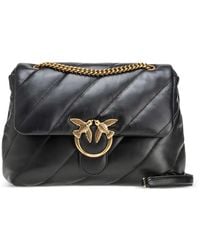 Pinko - Large Love Puff Quilted Shoulder Bag - Lyst